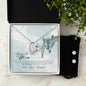 Forever Love Necklace and Cubic Zirconia Earring Set To my mom- you_re the most beautiful