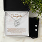 Forever Love Necklace and Cubic Zirconia Earring Set In-my-eyes,-there-is-no-one