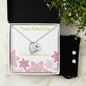 Forever Love Necklace and Cubic Zirconia Earring Set Happy Mother's Day to my Incredible Mom
