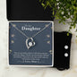 Forever Love Necklace and Cubic Zirconia Earring Set You-are-my-pride