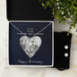 Forever Love Necklace and Cubic Zirconia Earring Set TO LIFE. TO LOVE. TO MANY MORE YEARS OF HAPPINESS