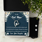 Forever Love Necklace and Cubic Zirconia Earring Set To My Best Mom2