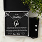Forever Love Necklace and Cubic Zirconia Earring Set daughter4