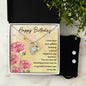 Forever Love Necklace and Cubic Zirconia Earring Set Birthday woman