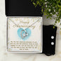 Forever Love Necklace and Cubic Zirconia Earring Set My life has meaning