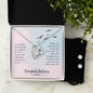 Forever Love Necklace and Cubic Zirconia Earring Set Soar Above the rest - Graduation