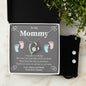 Forever Love Necklace and Cubic Zirconia Earring SetTo my Mommy to be