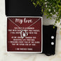 Forever Love Necklace and Cubic Zirconia Earring Set My love