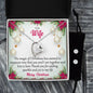 Forever Love Necklace and Cubic Zirconia Earring Set Merry Christmas to my wife