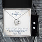 Forever Love Necklace and Cubic Zirconia Earring Set Mother-and-Daughter,-no-matter