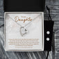 Forever Love Necklace and Cubic Zirconia Earring Set In-my-eyes,-there-is-no-one