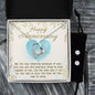 Forever Love Necklace and Cubic Zirconia Earring Set My life has meaning