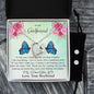 Forever Love Necklace and Cubic Zirconia Earring Set To my Girlfriend