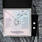 Forever Love Necklace and Cubic Zirconia Earring Set Soar Above the rest - Graduation