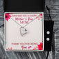 Forever Love Necklace and Cubic Zirconia Earring Set Wishing you a happy Mothers day