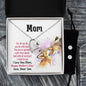 Forever Love Necklace and Cubic Zirconia Earring Set mom you are so special 1