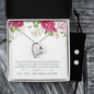 Forever Love Necklace and Cubic Zirconia Earring Set My Dear Sister