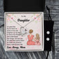 Forever Love Necklace and Cubic Zirconia Earring Set daughter3