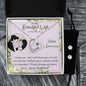 Forever Love Necklace and Cubic Zirconia Earring Set Happy Anniversary to my beautiful Wife