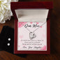 Forever Love Necklace and Cubic Zirconia Earring Set Dear Mom-Happy Mother’s Day!