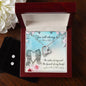 Forever Love Necklace and Cubic Zirconia Earring Set You will always be the Sister of my Soul