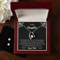 Forever Love Necklace and Cubic Zirconia Earring Set daughter4