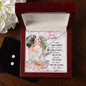 Forever Love Necklace and Cubic Zirconia Earring Set daughter8