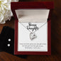 Forever Love Necklace and Cubic Zirconia Earring Set Bonus Daughter 2