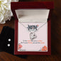 Forever Love Necklace and Cubic Zirconia Earring Set to the world you are a mother