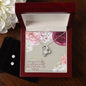 Forever Love Necklace and Cubic Zirconia Earring Set I love you not only for for what you are, but what I am when I am with you. (1)