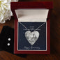 Forever Love Necklace and Cubic Zirconia Earring Set TO LIFE. TO LOVE. TO MANY MORE YEARS OF HAPPINESS