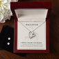 Forever Love Necklace and Cubic Zirconia Earring Set To my daughter-A mother_s treasure