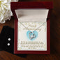 Forever Love Necklace and Cubic Zirconia Earring Set My life has meaning
