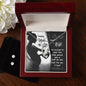 Forever Love Necklace and Cubic Zirconia Earring Set Happy Mother's Day, Dear Wife, Mummy to be