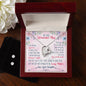Forever Love Necklace and Cubic Zirconia Earring Set To My wanderful Mom