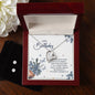 Forever Love Necklace and Cubic Zirconia Earring Set Happy birthday to the child who