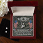 Forever Love Necklace and Cubic Zirconia Earring Set To the best Army wife