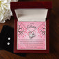 Forever Love Necklace and Cubic Zirconia Earring Set My Dear Baby