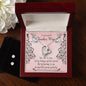 Forever Love Necklace and Cubic Zirconia Earring Set To my Beautiful Teacher wife