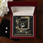 Forever Love Necklace and Cubic Zirconia Earring Set graduation 2024