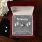 Forever Love Necklace and Cubic Zirconia Earring SetTo my Mommy to be
