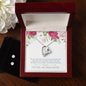 Forever Love Necklace and Cubic Zirconia Earring Set My Dear Sister