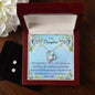 Forever Love Necklace and Cubic Zirconia Earring Set daughter1