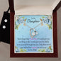 Forever Love Necklace and Cubic Zirconia Earring Set daughter1