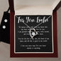 Forever Love Necklace and Cubic Zirconia Earring Set For You, Babe