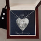 Forever Love Necklace and Cubic Zirconia Earring Set TO LIFE. TO LOVE. TO MANY MORE YEARS OF HAPPINESS