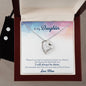 Forever Love Necklace and Cubic Zirconia Earring Set When-it’s-too-hard