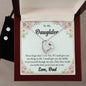 Forever Love Necklace and Cubic Zirconia Earring Set daughter7
