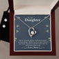 Forever Love Necklace and Cubic Zirconia Earring Set You-are-my-pride