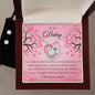 Forever Love Necklace and Cubic Zirconia Earring Set My Dear Baby